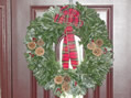 christmas wreath image